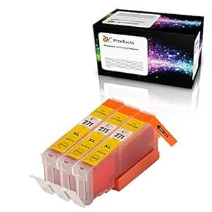 OCProducts Compatible Canon CLI-271 CLI-271XL Ink Cartridge 3 pack for ...