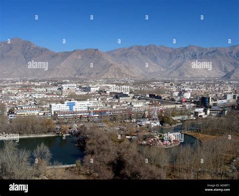 The capital of Tibet Lhasa Stock Photo - Alamy
