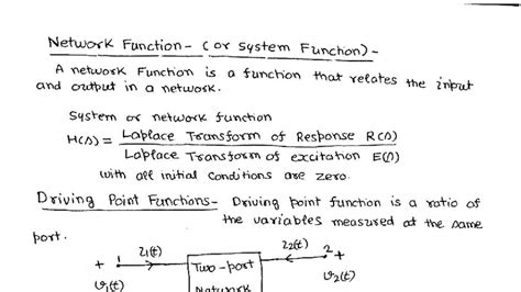 Unit-5 Part 3 (NAS) - Network Analysis & Synthesis Notes - Studocu