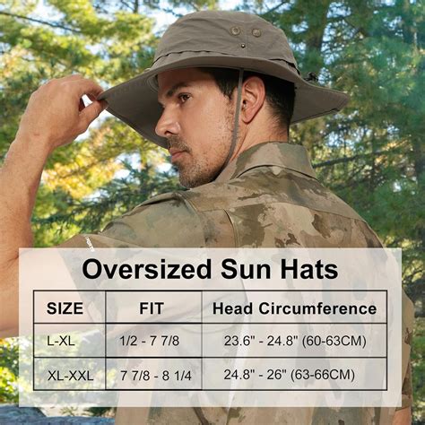 Plus Size XL XXL Sun Hats for Men Bucket X-Large-XX-Large, Plc927light Grey | eBay