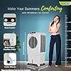 Symphony Windblast 95 XL (EXHAUST) Desert Air Cooler For Home with ...