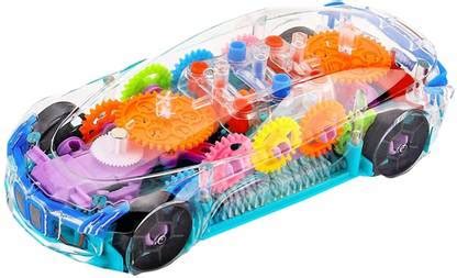 YIJUN 3D Super Car, Transparent Concept Racing car Toy, Car Toy for ...
