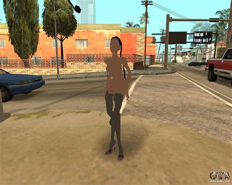 Scary woman nude for GTA San Andreas