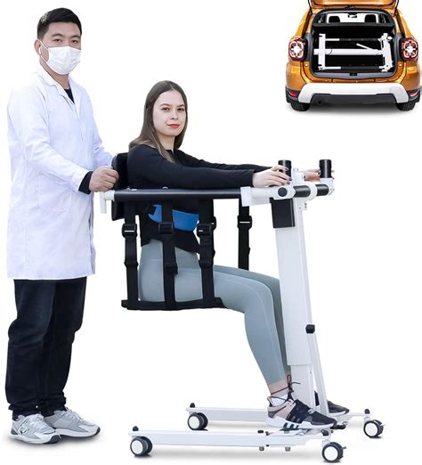 Amazon.com: Upgrade-Electric Transfer Lift,Patient Lift Transfer Chair ...