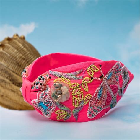 Buy Hair Drama Co. Color Me Magic Headband - Neon Pink Online