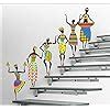 ESP Creation African Lady(TL) Mulitcolor Removable Decor Mural Wall ...