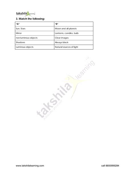 Chapter 12 Light Shadow and Reflection Class 6 Science 的图像结果