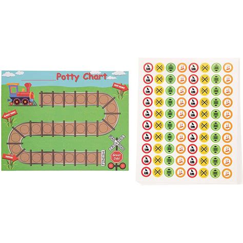 Buy Potty Training Reward Chart - Pack of 50 Sheets and 800 Stickers ...