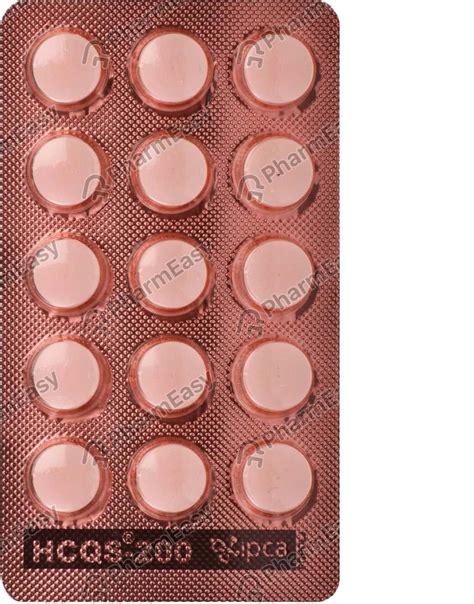 Hcqs 200 MG Tablet (15): Uses, Side Effects, Price & Dosage | PharmEasy