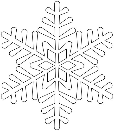 Image result for Basic Snowflake Shape