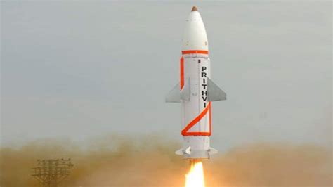Prithvi-2 Missile India successfully tested ballistic missile Prithvi-2 ...