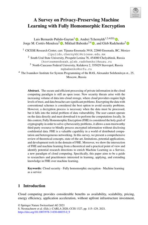 Image result for Homomorphic Encryption Machine Learning