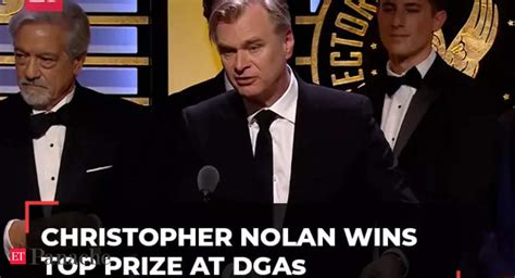 'Oppenheimer' director Christopher Nolan wins top prize at DGAs - The ...