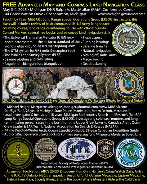 FREE Advanced Map-and-Compass Land Navigation Class, Ralph A. MacMullan ...