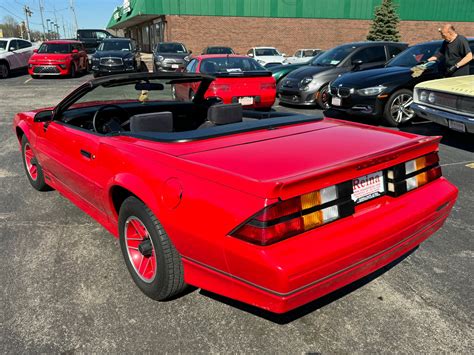1989 Chevrolet Camaro RS Convertible Stock # 8596C for sale near Brookfield, WI | WI Chevrolet ...