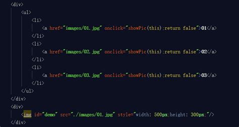 Onclick HTML/JavaScript 的图像结果