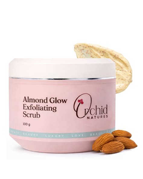 Almond Face Scrub | Remove Dead Skin & Glow Naturally | Orchid Natures