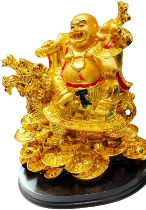 Buy INSHREYS 4.5inch Laughing Buddha Home Decor Asian Décor Dragon ...