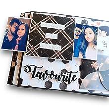 The Craft Gallery Handmade Love Scrapbook for Anniversary, Wedding ...