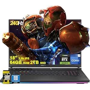 ASUS ROG Strix G18 G814 Gaming Laptop 18" 2.5k 240Hz (500nits, 100% DCI ...