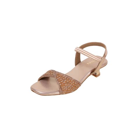 Buy Kittens Girls Rose-gold Formal Sandals Online | SKU: 78-5739-52-34 ...