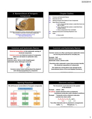 Fillable Online www2 sunysuffolk 6 Nomenclature of Inorganic Fax Email ...