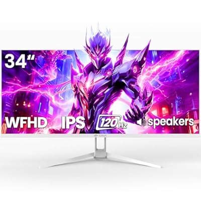 CRUA 34'' Ultrawide Gaming Monitor 120HZ, 21:9 WFHD India | Ubuy