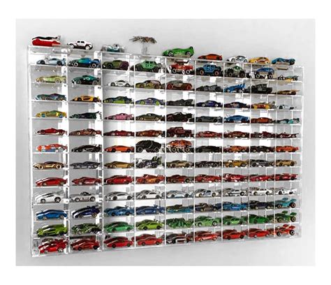 DisplayGifts Acrylic 1:64 Scale Matchbox Toy Cars Wheels Display Case ...