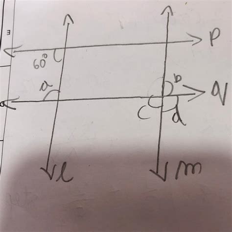 Find the angles a,b,c,d if LIIM and PIIQ. Pls don’t spam I will make ...