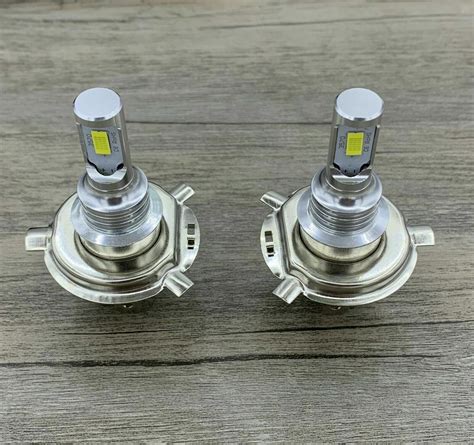 H4 9003 6000K White Bright 40W 7000LM CSP LED Headlight Bulbs Kit High ...