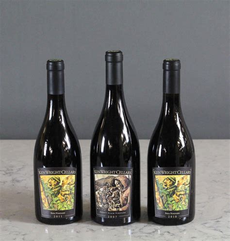 Lot - FOURTEEN BOTTLES OF KEN WRIGHT CELLARS PINOT NOIR