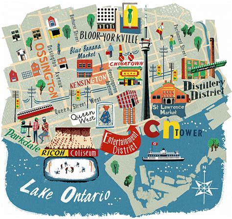 Toronto Map Printable
