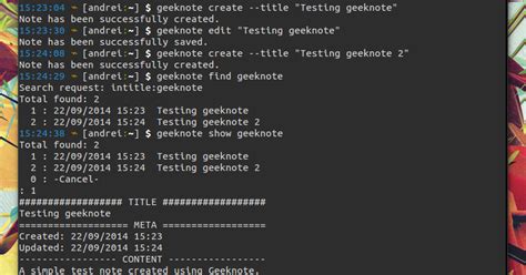 Geeknote 的图像结果