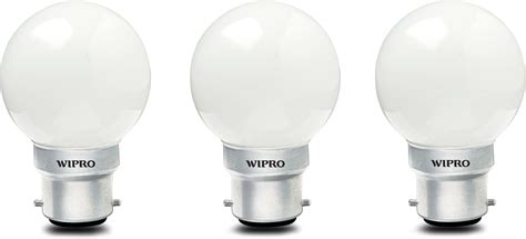 Buy Philips Deco Mini Base B22D 0.5-Watt LED Bulb (Pack of 4, White ...