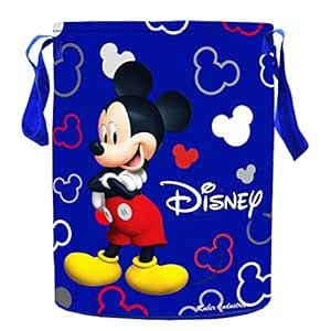 Buy Kuber Industries Disney Print Waterproof Cotton Laundry Bag, Toy ...
