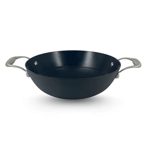 Black Eisen Cast Iron Kadhai With Steel Handle 4.2L, 30cm – apnidukaan.com