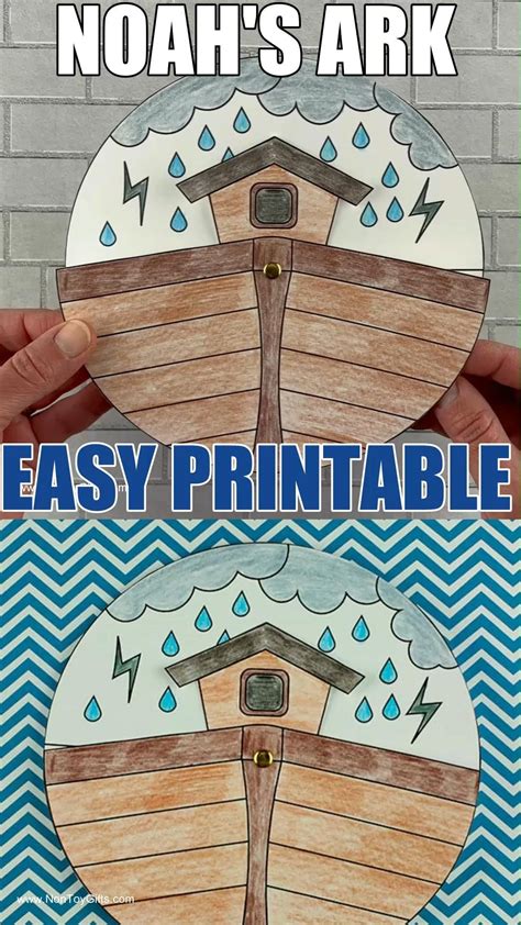 Bible Crafts and Activities, Bible Themes - Noah's Ark | Sunday school ...