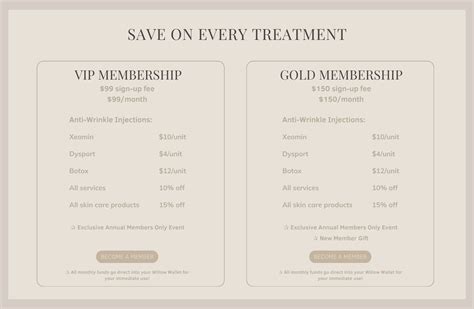 Medspa VIP Memberships in Avon, OH | Willow Boutique Med Spa