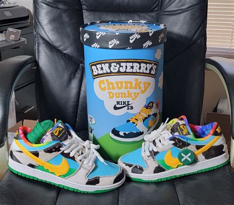 Size 8- Nike SB Dunk Ben & Jerry's Chunky | Ubuy India