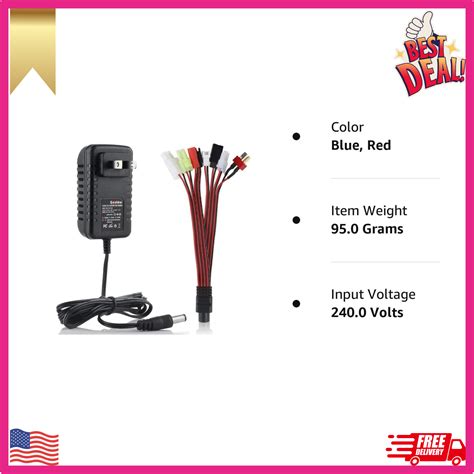RC Battery Charger for 4.8V 7.2V 8.4V 9.6V NiMH/NiCD, RC Car Charger for Traxxas | eBay