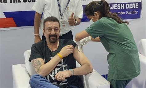 Sanjay Dutt Receives First Jab Of COVID-19 Vaccine, Congratulates ...