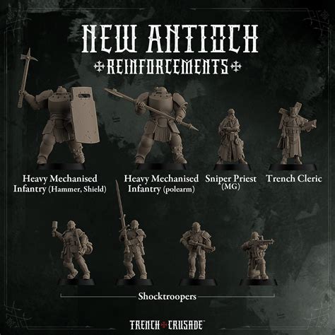 Trench Crusade - New Antioch Reinforcements - Factory Fortress Inc ...
