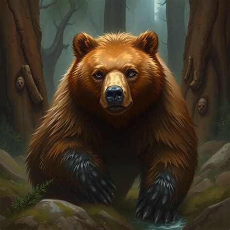Brown Bear Dnd 5e Image – Free AI Generator | Makepix