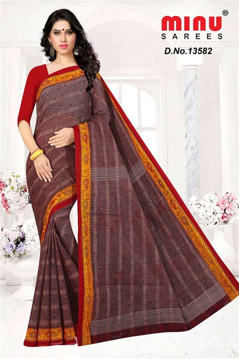 Minu SUNANDA Pure Cotton Printed Saree Catalog For Regular Wear, Pack ...