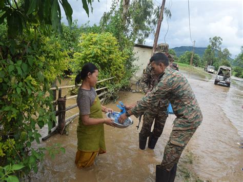 Indian Army delivers swift flood relief to Manipur's affected villages
