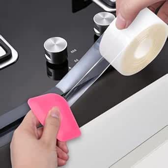 Vaximel window tape Transparent Acrylic Waterproof Self-Adhesive Caulk ...