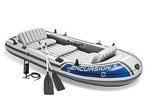 KidsZeeNie® Inflatable Portable Boat| Water Raft Kayak Perfect for ...