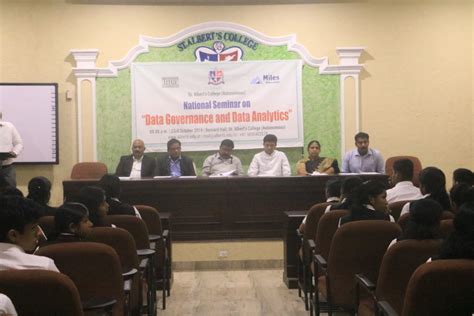 National Seminar on “Data Governance & Data Analytics” – St. Albert's ...