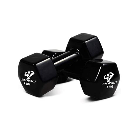 Premium Coating Vinyl Fixed Dumbbells - 1KG to 10KG – Healthy Cliq