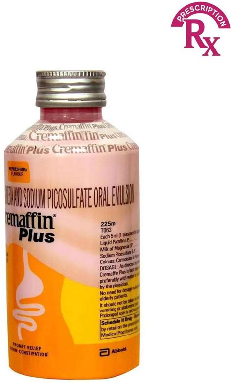 Cremaffin Plus 1.25 ml/3.75ml/3.33mg Syrup (225 ml) Price in India ...